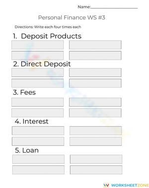 Personal Finance WS -3