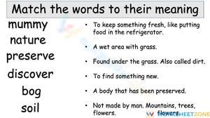 Printable Vocabulary Worksheet | Grade 2 ELA