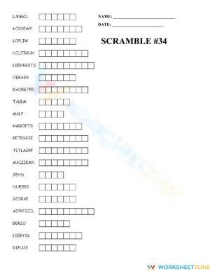 Scramble -34