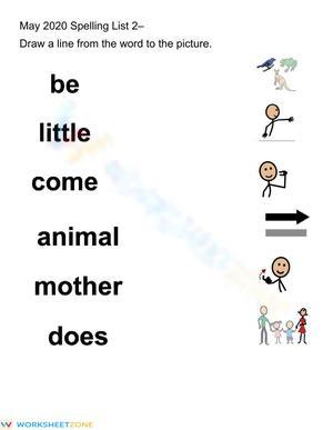 Vocabulary Match 2