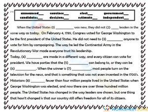 Wonders Vocabulary Paragraph