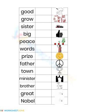 Essential Martin's Big Words Vocabulary Worksheet | Grade 1