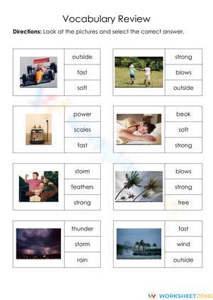 Up in the Air Vocabulary Review Pt1