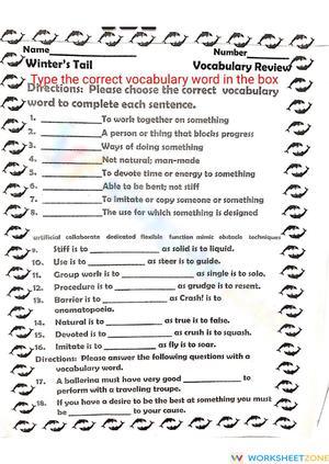 Grade 5 Academic Vocabulary — Printable No-Prep Sheet