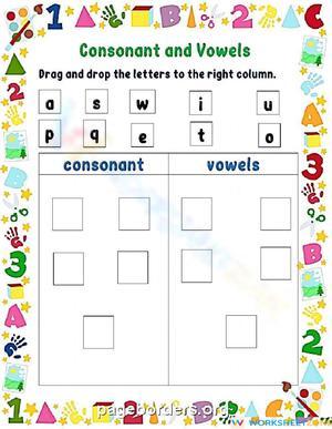Consonant and vowel sort