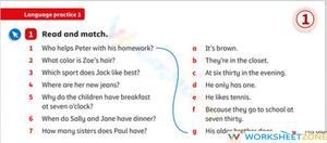 Grade 3-4 Wh-Questions — Printable No-Prep Worksheet