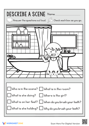 Scene Observation Questions for Kids