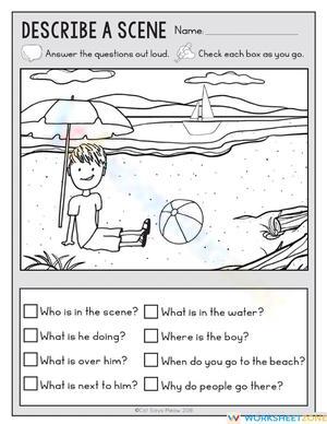 Answering WH Questions: Scene 3