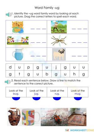 Explore the 'Ug' Word Family