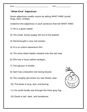 Explore Kind Adjectives