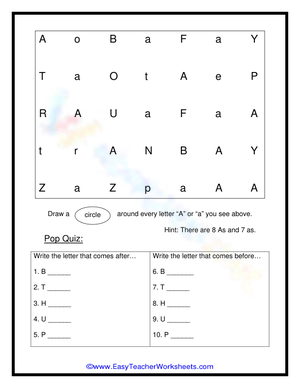 Letter Search