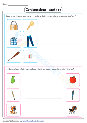 Joining Words with And & Or