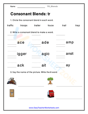 Consonant Blends