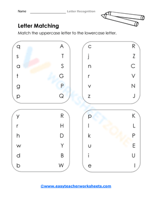 Letter Matching