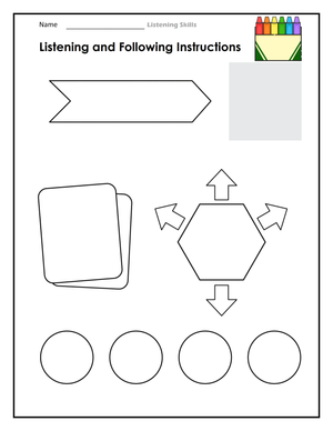 Listening and Following Instructions: Improve Skills