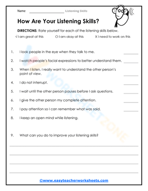 How Are Your Listening Skills?