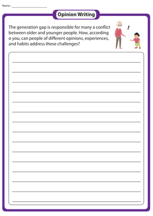Opinion Writing Prompts for 7th Grade