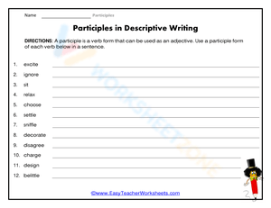 Descriptive Writing