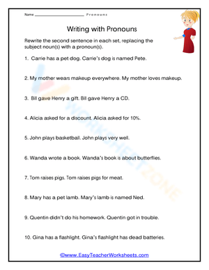 Writing with Personal Nouns