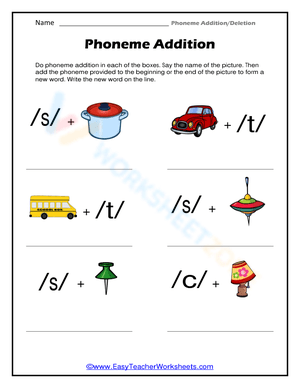 Phoneme Addition