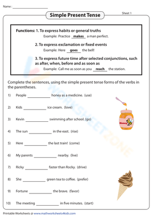 Writing with the Simple Present Tense