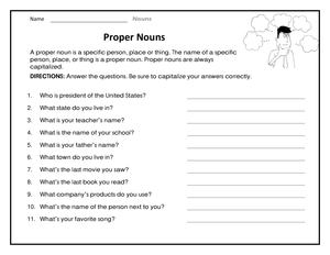 Enhance Grammar Skills with Proper Nouns