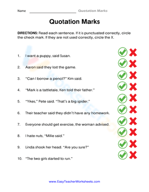 Does It Need Quotes?