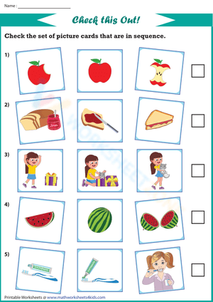 Identifying Correct Sequence Comprehension