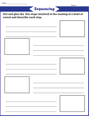 Sequencing and Describing Events Practice