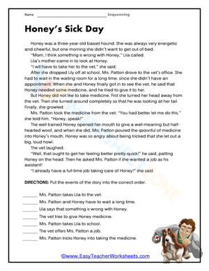 Reading Comprehension: George Gets Lost