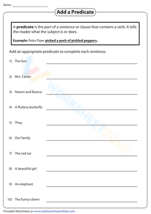 Add the Missing Predicate