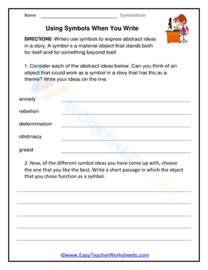 Using Symbols Effectively in Your Writing