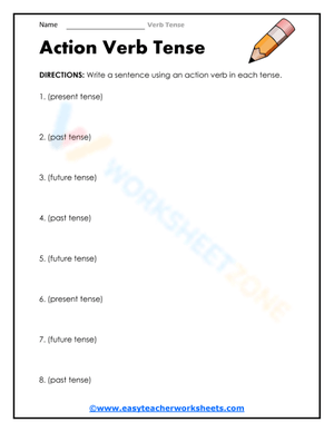 Actions and Tenses