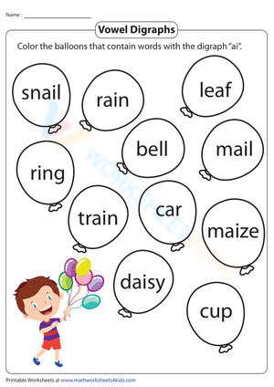 Coloring Balloons with Digraph "ai"