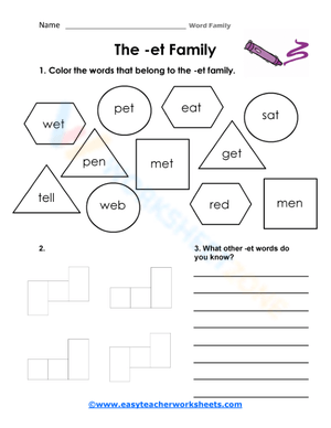 The -et Family