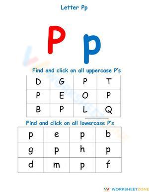 Letter Pp