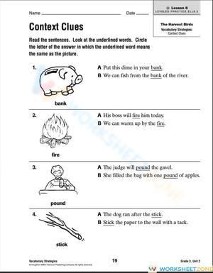 Journey Lesson: Using Context Clues