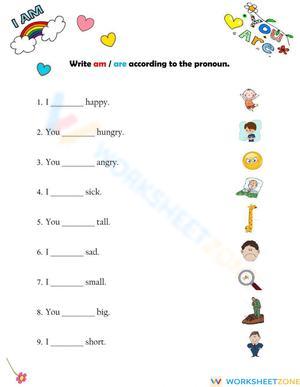 Are and Am