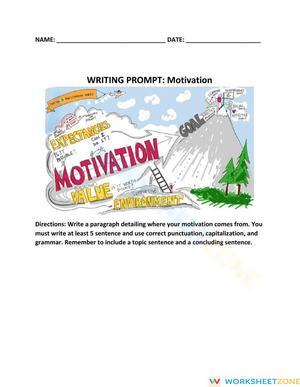 Writing Prompt: Motivation