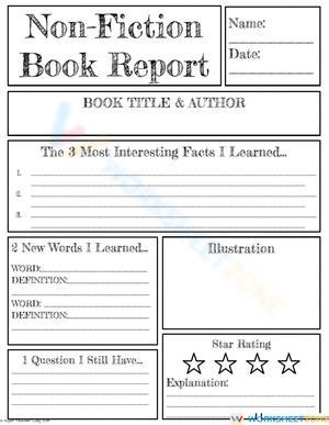 Non-Fiction Book Report