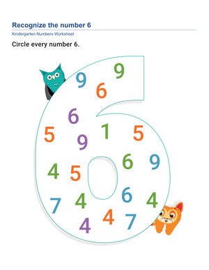 Engaging Activities: Recognizing Numbers 1 to 10