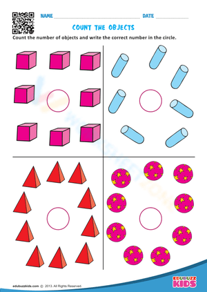 Object Counting: Practice Counting Objects 1 to 10