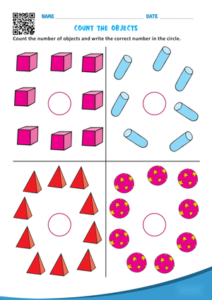 Object Counting: Practice Counting Objects 1 to 10