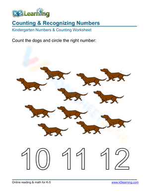 Count & Recognize Numbers