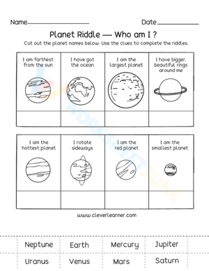 Funny Riddles About Planets