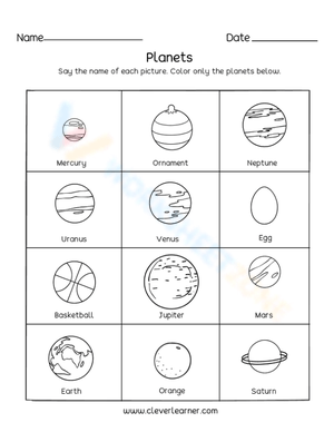 Recognizing Planets in the Solar System