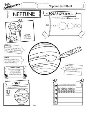Neptune Fact Worksheet