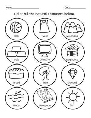 Identifying Natural and Man-Made Objects