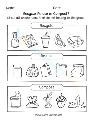 Recycle, re-use or compost?