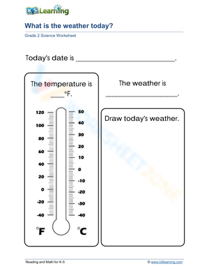 What is the weather today?